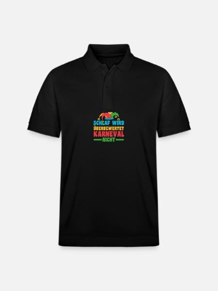 Carnival Costume Carnival - Stanley/Stella Unisex Organic Polo Shirt PREPSTER - black