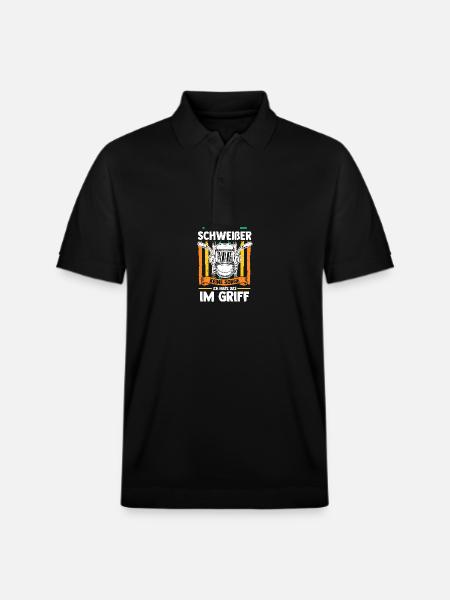 Welding Welding Workers Welder - Stanley/Stella Unisex Organic Polo Shirt PREPSTER - black