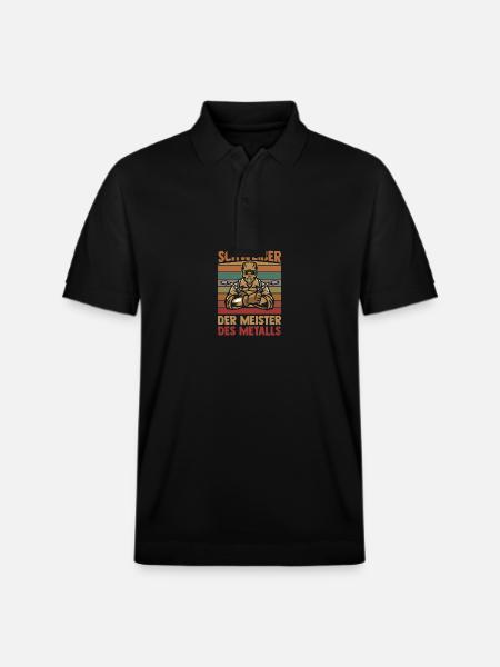 Soudage Soudeurs Soudeurs - Polo PREPSTER bio Stanley/Stella Unisexe - noir
