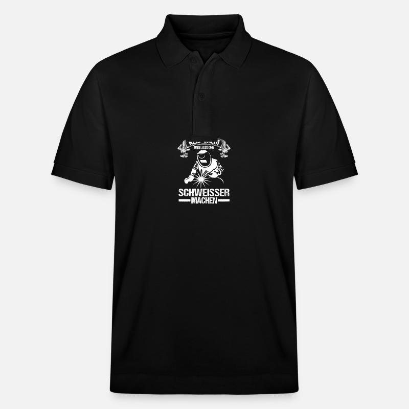 Soudage Soudeurs Soudeurs - Polo PREPSTER bio Stanley/Stella Unisexe - noir