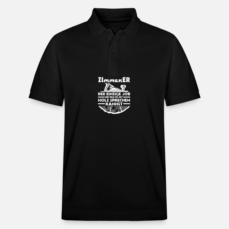 Carpenter Carpenter - Stanley/Stella Unisex Organic Polo Shirt PREPSTER - black