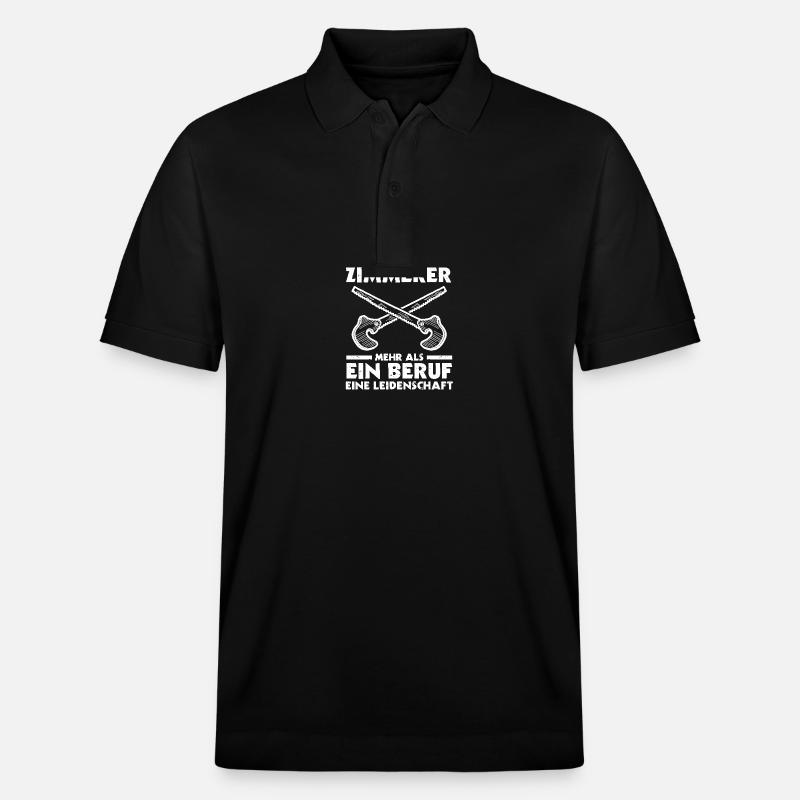 Charpentier Charpentier - Polo PREPSTER bio Stanley/Stella Unisexe - noir