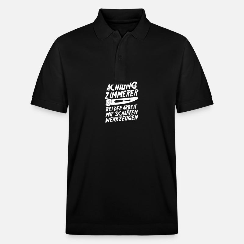 Charpentier Charpentier - Polo PREPSTER bio Stanley/Stella Unisexe - noir