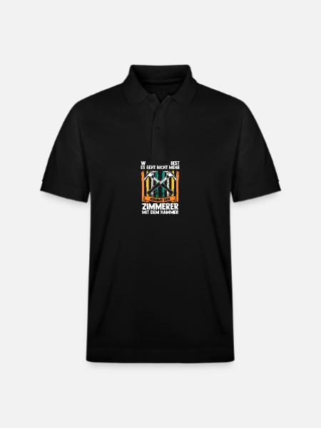 Carpenter Carpenter - Stanley/Stella Unisex Organic Polo Shirt PREPSTER - black