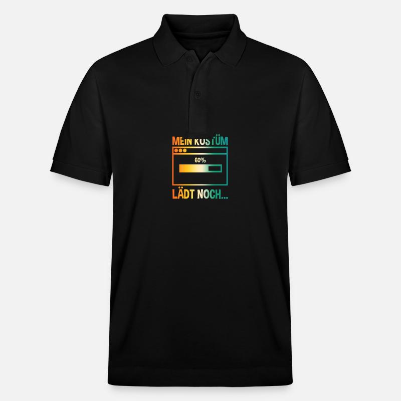 Carnaval de Jecken Carnaval - Polo PREPSTER bio Stanley/Stella Unisexe - noir