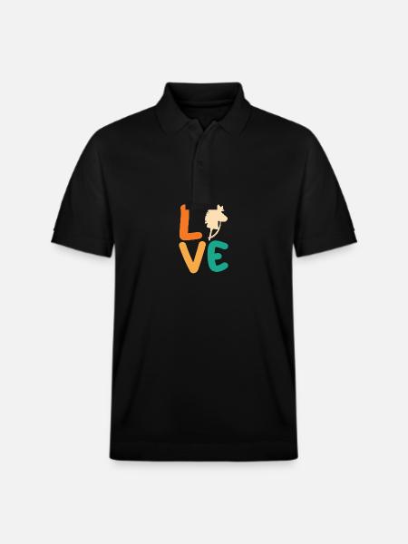 Steckenpferd Hobby Horsing - Stanley/Stella Unisex Bio-Poloshirt PREPSTER - Schwarz
