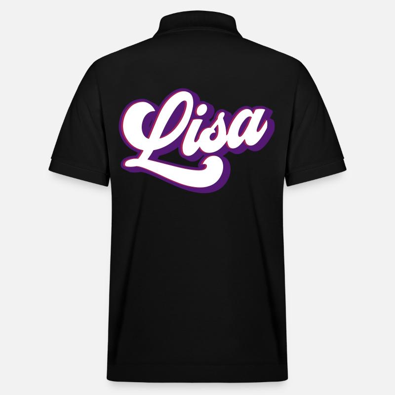 Lisa | Farben änderbar - Stanley/Stella Unisex Bio-Poloshirt PREPSTER - Schwarz