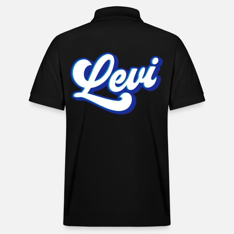 Lévi | Couleurs changeantes - Polo PREPSTER bio Stanley/Stella Unisexe - noir
