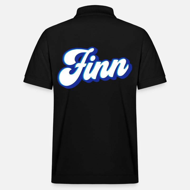 Finn | Farben änderbar - Stanley/Stella Unisex Bio-Poloshirt PREPSTER - Schwarz