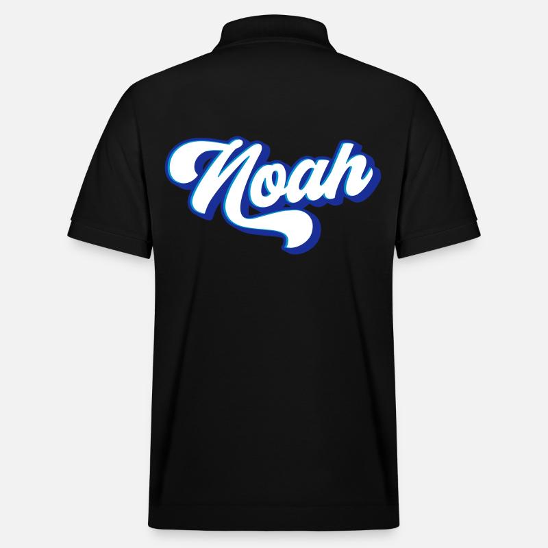 Noah | Farben änderbar - Stanley/Stella Unisex Bio-Poloshirt PREPSTER - Schwarz