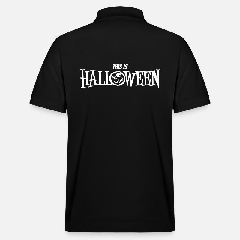 C’est Halloween - Polo PREPSTER bio Stanley/Stella Unisexe - noir
