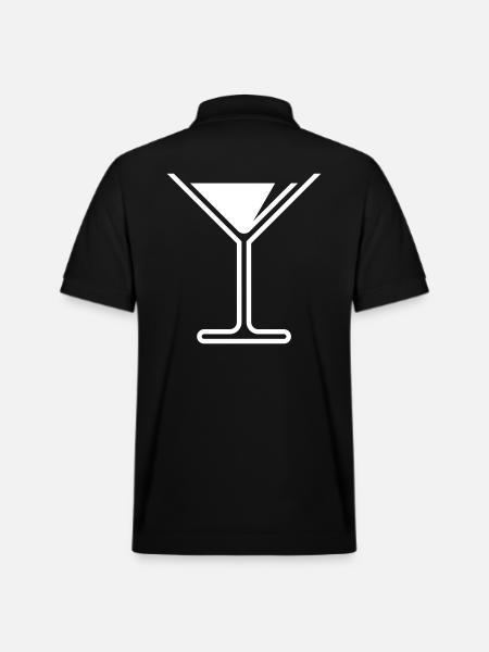 XSommeral Refreshment (White) - Stanley/Stella Unisex Organic Polo Shirt PREPSTER - black