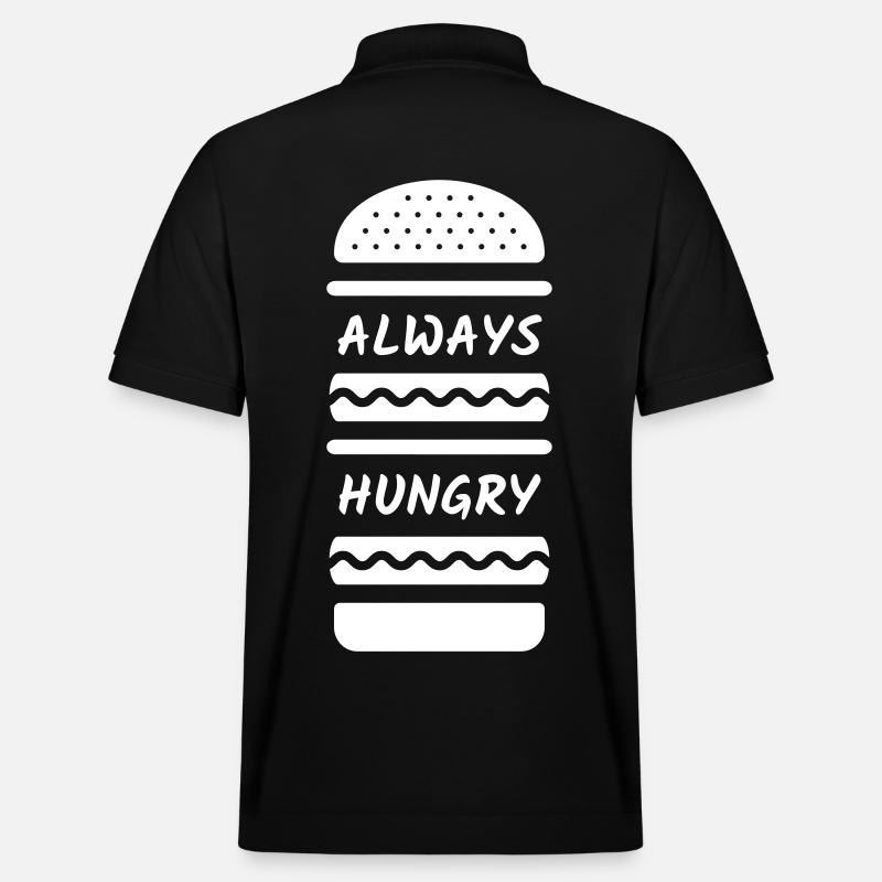 Typo Burger - Stanley/Stella Unisex Bio-Poloshirt PREPSTER - Schwarz