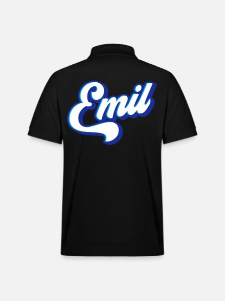 Emil | Couleurs changeantes - Polo PREPSTER bio Stanley/Stella Unisexe - noir