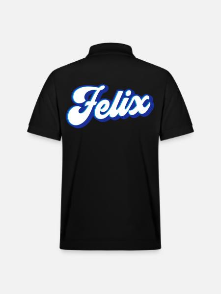 Félix | Couleurs changeantes - Polo PREPSTER bio Stanley/Stella Unisexe - noir