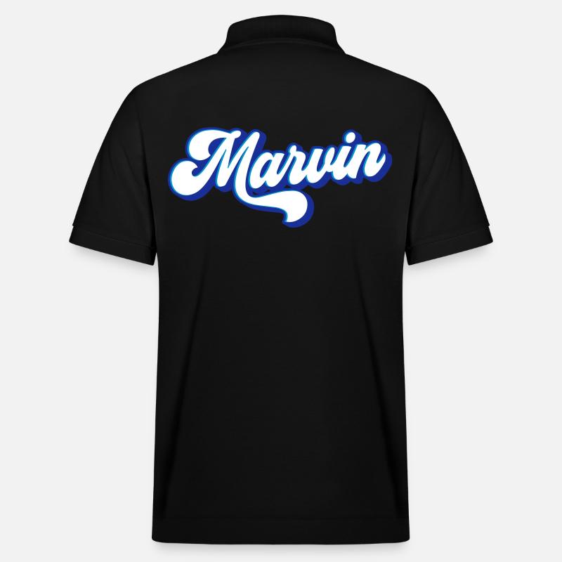 Marvin | Couleurs changeantes - Polo PREPSTER bio Stanley/Stella Unisexe - noir