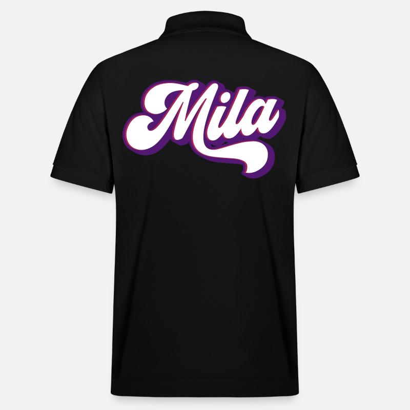 Mila | Couleurs changeantes - Polo PREPSTER bio Stanley/Stella Unisexe - noir