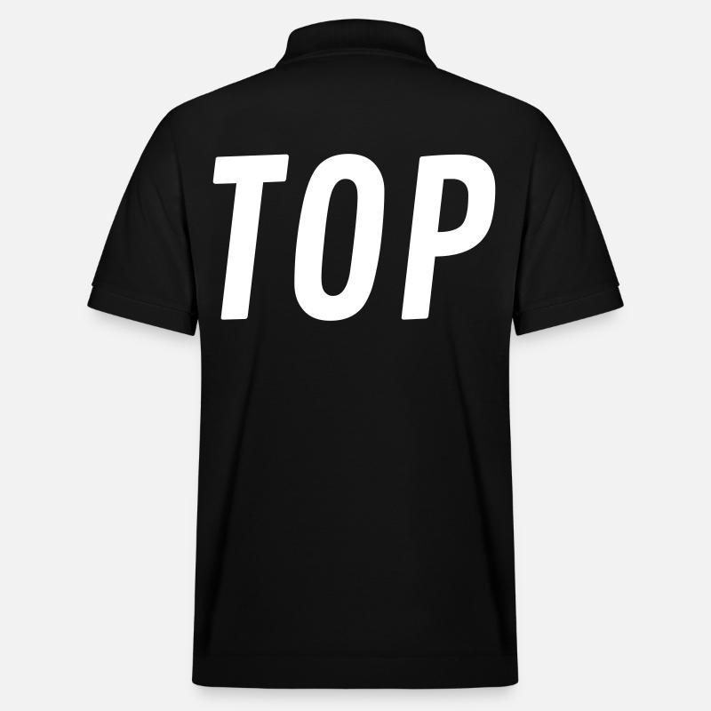 Top oder Bottom - Stanley/Stella Unisex Bio-Poloshirt PREPSTER - Schwarz