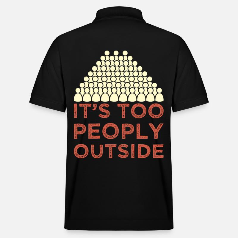 Introverti - Polo PREPSTER bio Stanley/Stella Unisexe - noir