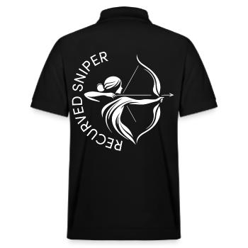 Archer Tireur d’élite recourbé Tir à l’arc BSV - Polo PREPSTER bio Stanley/Stella Unisexe - noir - Dos - Andy (188cm)