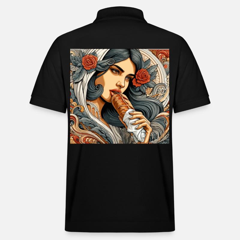 Dürüm Yufka Doner Kebab Cadeau - Polo PREPSTER bio Stanley/Stella Unisexe - noir