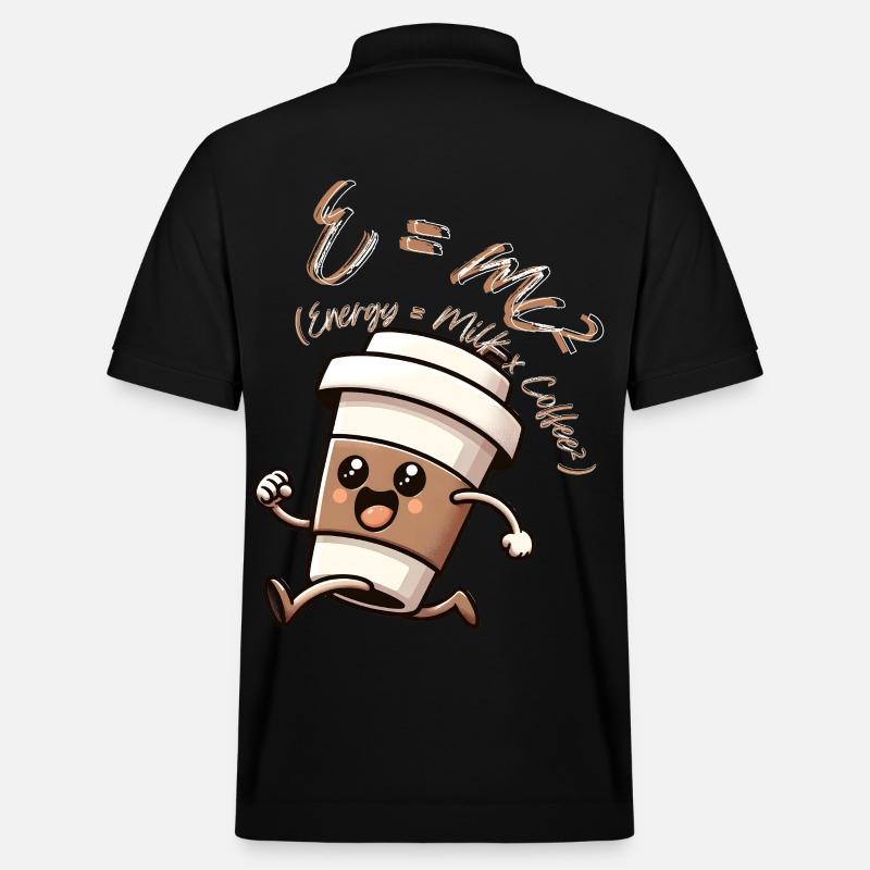 E-mc2 - Polo PREPSTER bio Stanley/Stella Unisexe - noir