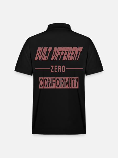 Anders gebaut | Zero Conformity Hoodie - Stanley/Stella Unisex Bio-Poloshirt PREPSTER - Schwarz