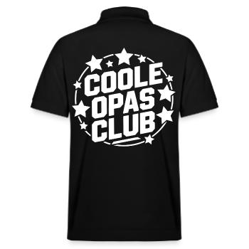 Club des grands-pères cool - Polo PREPSTER bio Stanley/Stella Unisexe - noir - Dos - Andy (188cm)