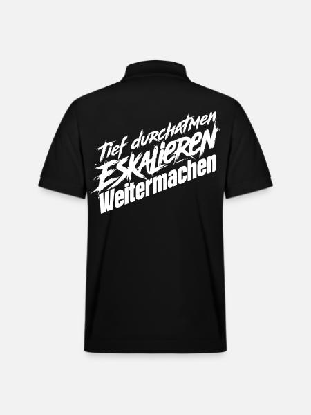 Nerven Behalten - Stanley/Stella Unisex Bio-Poloshirt PREPSTER - Schwarz