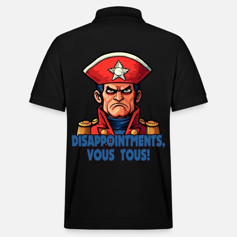 Déceptions, vous tous – Napi Bonaparte - Polo PREPSTER bio Stanley/Stella Unisexe - noir