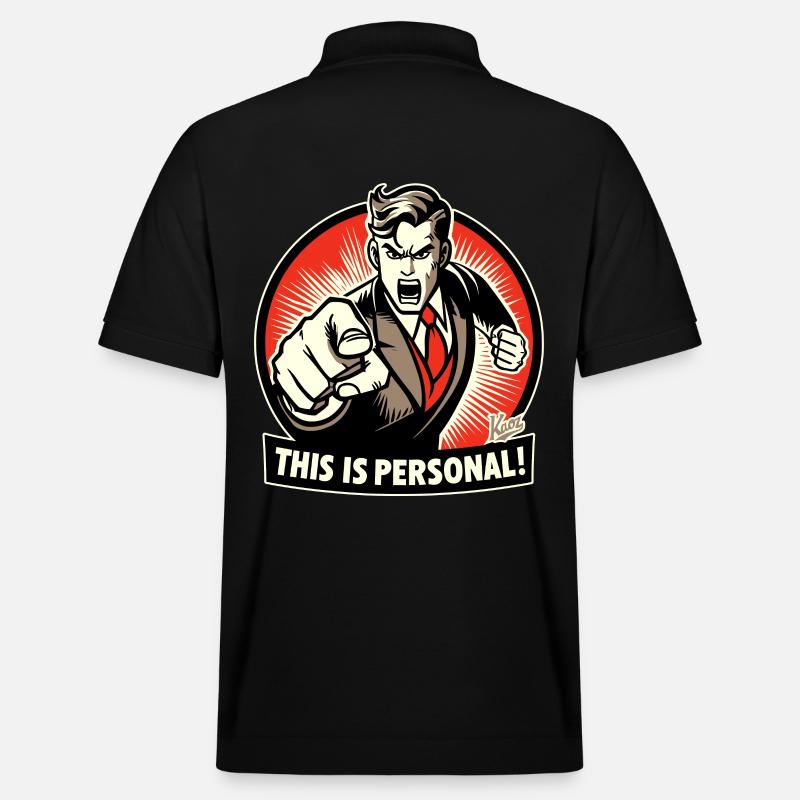 Das ist persönlich! - Stanley/Stella Unisex Bio-Poloshirt PREPSTER - Schwarz