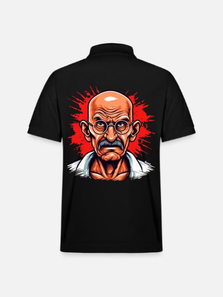 Anführer der friedlichen Revolution - Stanley/Stella Unisex Bio-Poloshirt PREPSTER - Schwarz