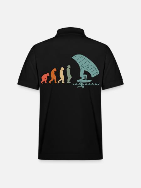 Wingfoil Surfer Wingfoiling Hydrofoil Evolution - Polo PREPSTER bio Stanley/Stella Unisexe - noir