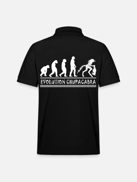 Cryptozoologistes Chupacabra Créatures Évolution - Polo PREPSTER bio Stanley/Stella Unisexe - noir