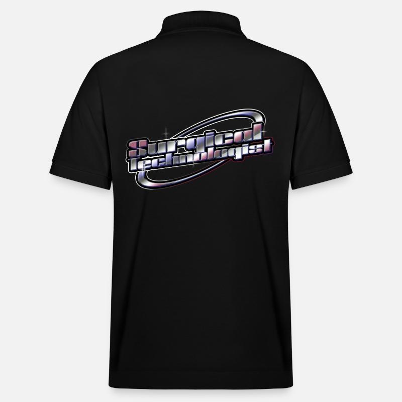 Chirurgisch-technischer Assistent Chirurg - Stanley/Stella Unisex Bio-Poloshirt PREPSTER - Schwarz