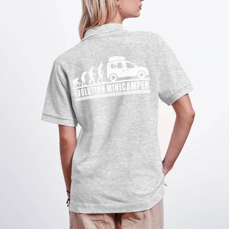 Evolution Minicamper Camping-Camper Microcamper Stanley/Stella Unisex Organic Polo Shirt PREPSTER
