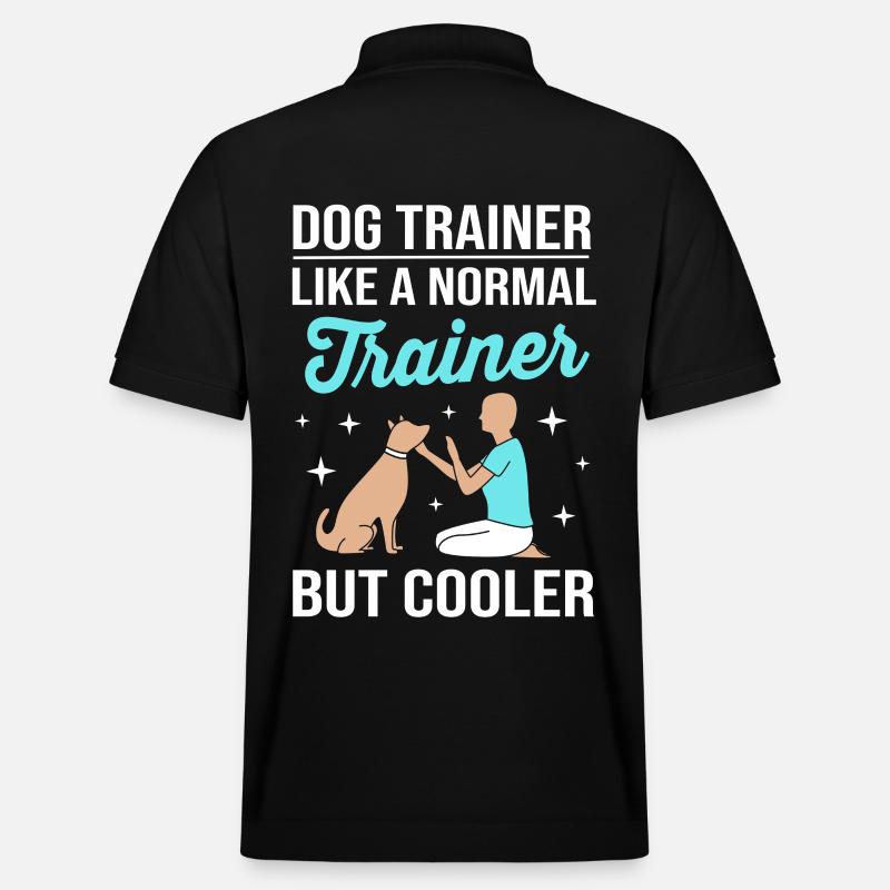 Hundetrainer - Stanley/Stella Unisex Bio-Poloshirt PREPSTER - Schwarz