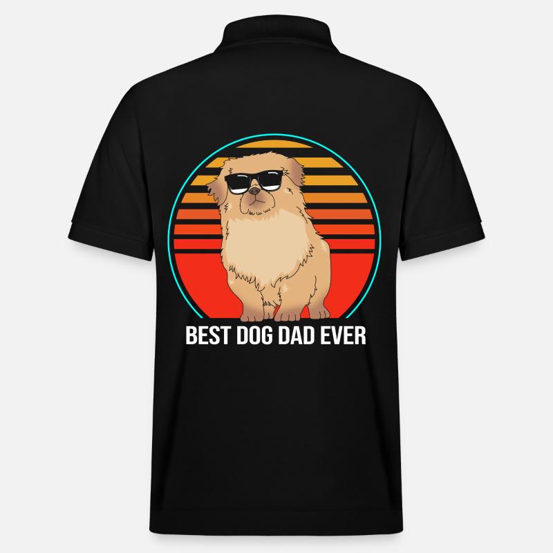 Pekinese - Stanley/Stella Unisex Bio-Poloshirt PREPSTER - Schwarz