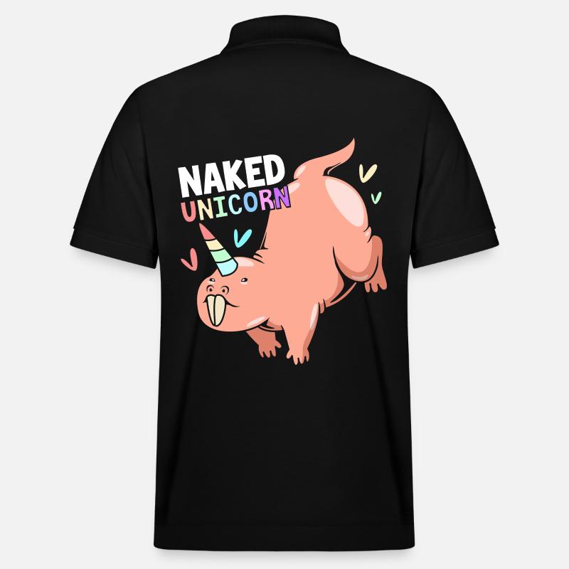 Chiot de sable - Polo PREPSTER bio Stanley/Stella Unisexe - noir