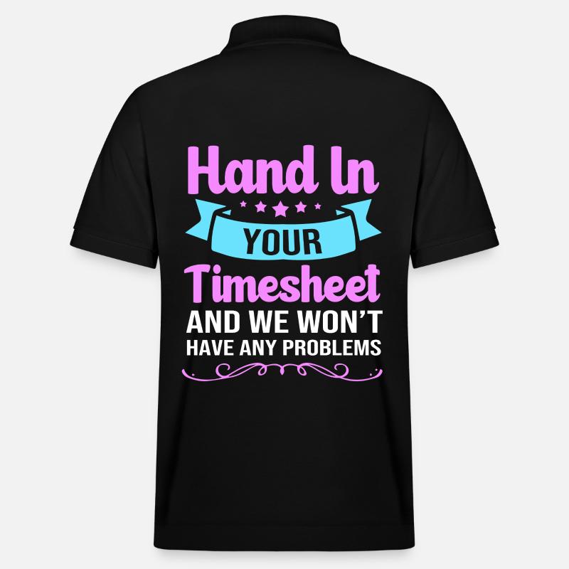 Responsable RH - Polo PREPSTER bio Stanley/Stella Unisexe - noir