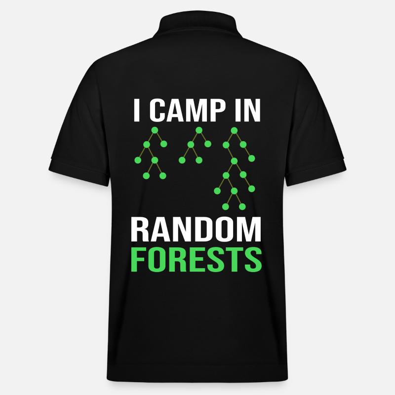 Programmeur Codeur GPT - Polo PREPSTER bio Stanley/Stella Unisexe - noir