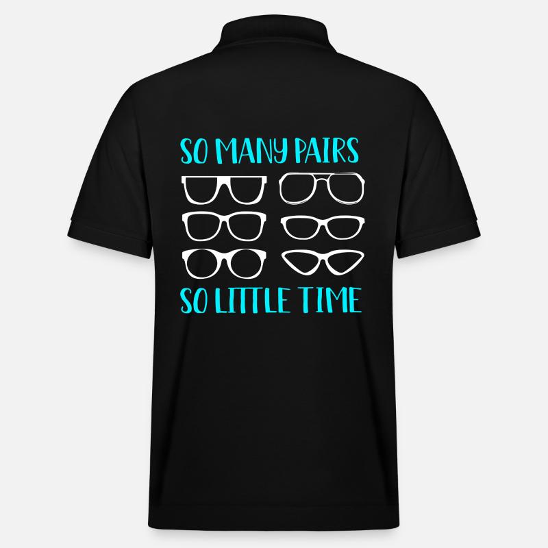 Opticien Ophtalmologiste Optique - Polo PREPSTER bio Stanley/Stella Unisexe - noir