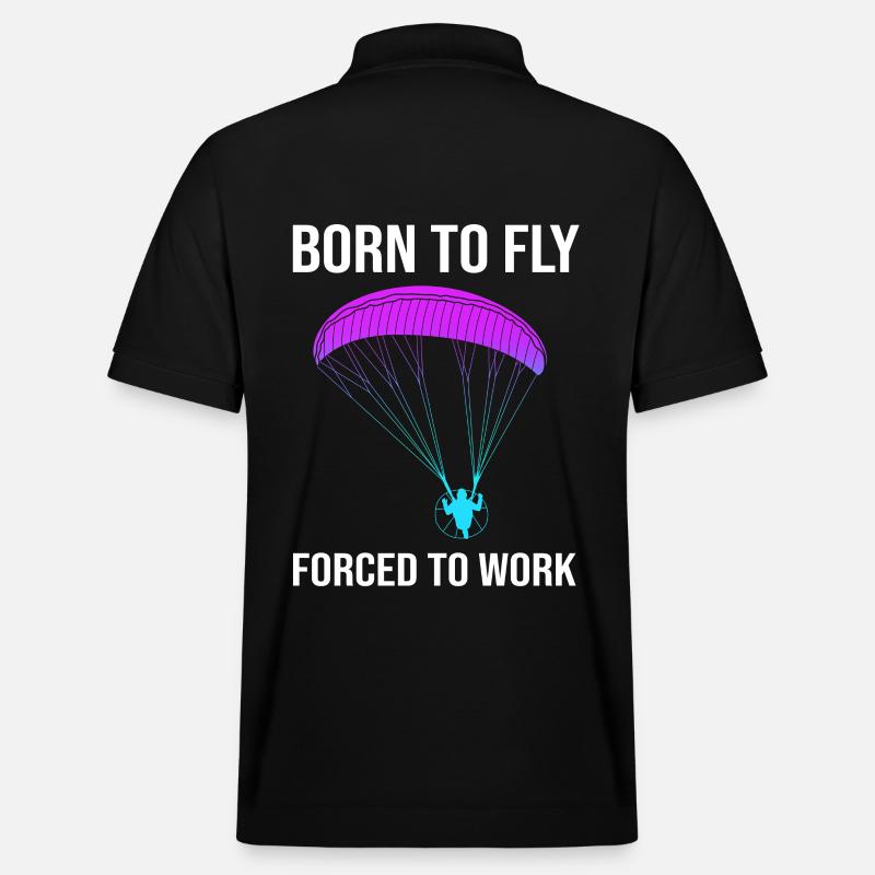 Gleitschirm Gleitschirmflieger Parapente - Polo PREPSTER bio Stanley/Stella Unisexe - noir