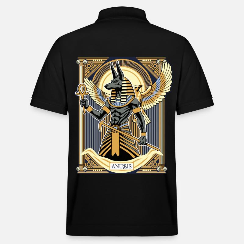 ANUBIS Der Herr der Unterwelt - Stanley/Stella Unisex Bio-Poloshirt PREPSTER - Schwarz