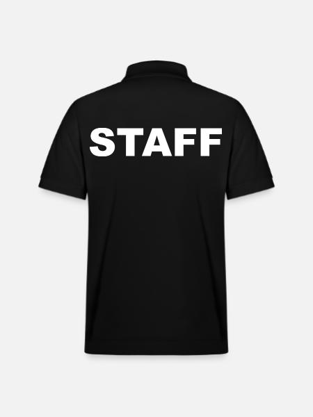 STAFF - Stanley/Stella Unisex Bio-Poloshirt PREPSTER - Schwarz