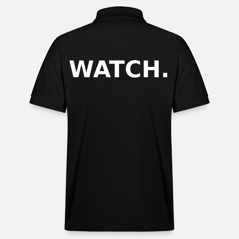 REGARDE. - Polo PREPSTER bio Stanley/Stella Unisexe - noir