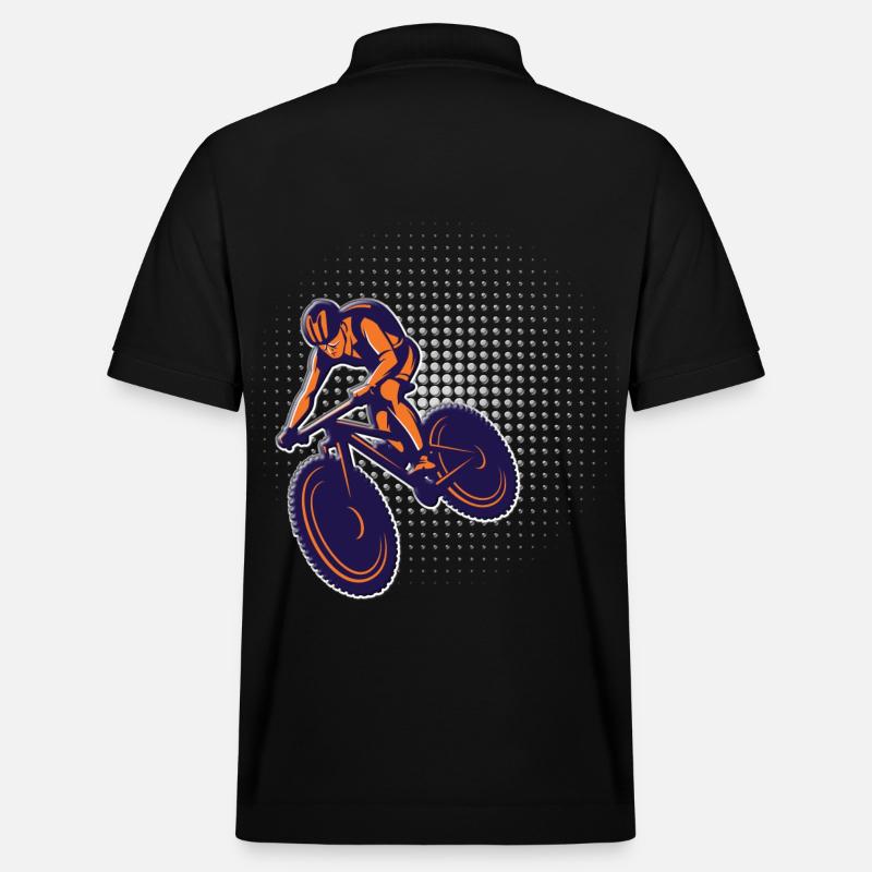 Bikerstyle - Stanley/Stella Unisex Bio-Poloshirt PREPSTER - Schwarz