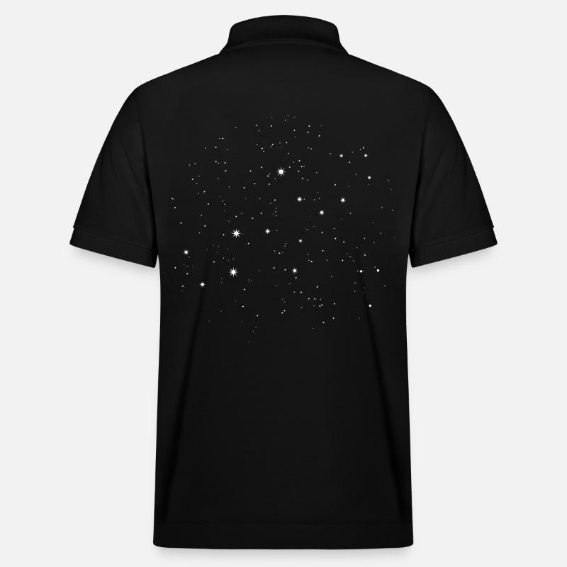 VIERGE Constellation de Virgo - Polo PREPSTER bio Stanley/Stella Unisexe - noir