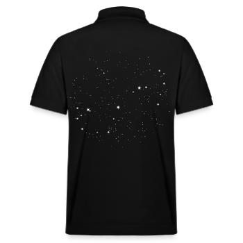 SKORPION Sternbild Scorpio - Stanley/Stella Unisex Bio-Poloshirt PREPSTER - Schwarz - Hinten - Andy (188cm)