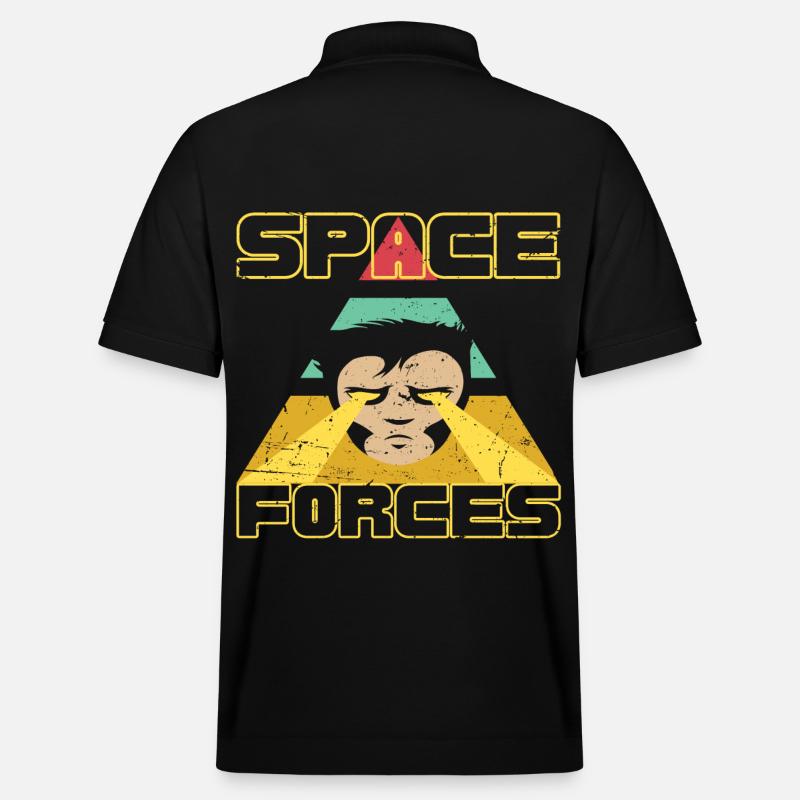 WELTRAUMKRÄFTE - Stanley/Stella Unisex Bio-Poloshirt PREPSTER - Schwarz